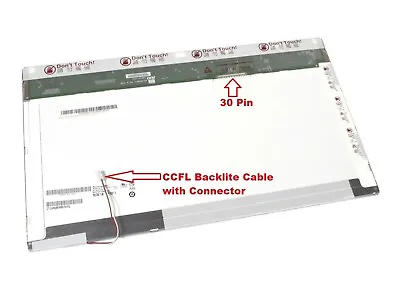 Genuine 15.6  LP156WH1 TLC1 HD CCFL LCD Screen LVDS 30 Pin ADVENT ROMA 2000 • £19.99