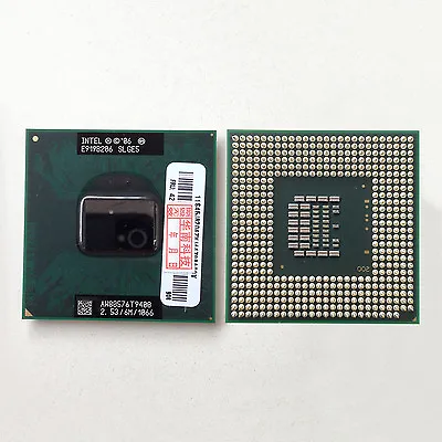 Intel Core 2 Duo T9400 Mobile Laptop CPU 2.53 GHz 6M 1066 MHz Socket P SLGE5 • £7.19