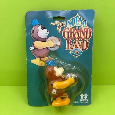£19.99 • Buy Vintage TOMY Wind Up Monkey Not So Grand Band Clockwork Carded Toy Figure 80s
