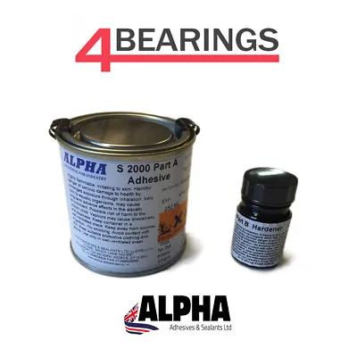 Alpha S2000 A / B Two Part Poly-chloroprene Based Adhesive Latex Glue Choose • £17.55