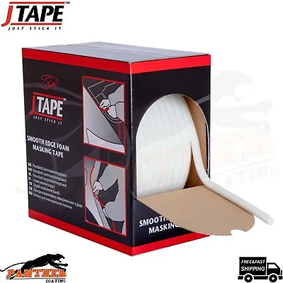 J Tape Masking Tape Soft Edge Smooth Foam 13mm X 50m J Tape Car Paint Spraying • £17.61