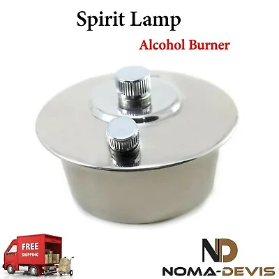 Dental Spirit Lamp Alcohol Bunsen Burner Jewelers Ethyl Flame Heating Lab Tools • $21.99