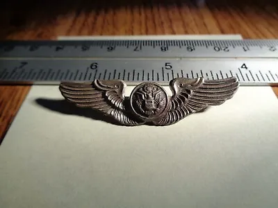 Air Force Wings N.S. Meyer Inc. New York Sterling 7.48g Military Pin 2  • $33.99