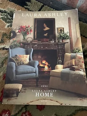 Laura Ashley Home 1991 - Home Furnishings Catalogue • £15