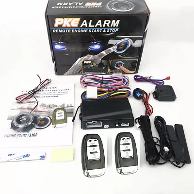 $79.10 • Buy 12V Start Push Button Remote Starter Keyless Entry Car SUV Engine Alarm System 