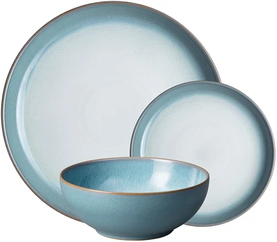 £154.22 • Buy Denby Azure Haze 12 Piece Tableware Set