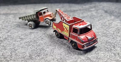 Matchbox Toys №13 Ford Thames Trader Wreck Truck Circa 1960 ‘matchbox Garage’ • £10