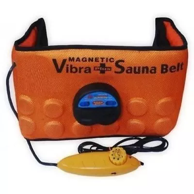 3 In 1 Sauna Slimming Belt  Magnetic Vibration ABslimming With Universal Adapter • $29.26