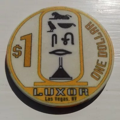 $1 Las Vegas Luxor Casino Chip • £7.99