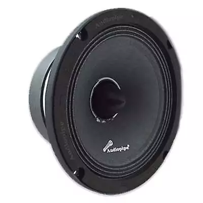 Audiopipe 6 Bullet Mid Bass Loud Speaker 250W 8 Ohms 1.5 Voice Coil Black • $49.95