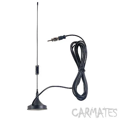 High Frequency Magnet Type AM FM CAR Stereo RADIO ANTENNA Aerial For Ford Toyota • $19.56