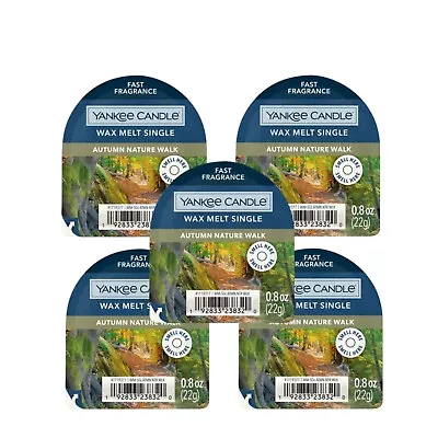 Yankee Candle Wax Melts Bergamot Cedarleaf Sandalwood Tonka Bean Woody Scent 5PC • £13.62