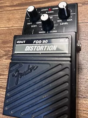 Fender FDS-90 DISTORTION OMS MAXSON SD-9 Guitar Pedal Made In Japan • $175.88