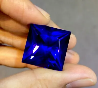 48.45cts AAAA++ Color Natural Purple Blue Tanzanite Loose Gemstone • $29999.99