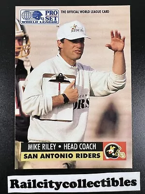 1991 Pro Set Wlaf Inserts Mike Riley San Antonio Riders #30 • $1.50