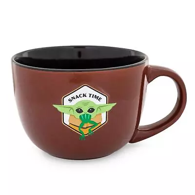 Star Wars: The Mandalorian Grogu  Snack Time  Ceramic Soup Mug | 24 Ounces • $14.99
