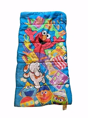 Vtg Muppets Jim Henson Sesame Street Super Grover Childs Sleeping Bag  • $12.94