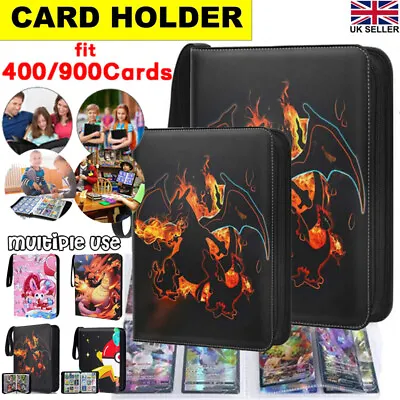 Pokemon Trading Card Pages Sleeves Collector Clear Protector Album Binder Folder • £1.95