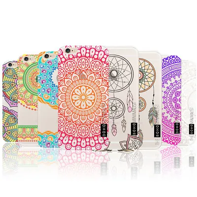 $6.95 • Buy Mandala Dream Catcher Marble Gel Case Cover For Apple IPhone 5 5S SE 6 6S Plus 7