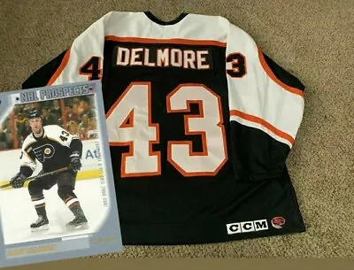 $99.99 • Buy Vintage Andy Delmore Jersey Xxl Flyers Ccm Koho Goalie Philadelphia Hockey