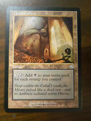 MTG Torment Cabal Coffers Rare Uncommon Lightly Played Condition • $19.99