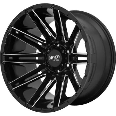 Moto Metal MO998 Kraken 22x10 5x5.0 Gloss Black Milled Wheel 22  -18mm For Jeep • $438