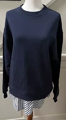 $13.99 • Buy Zara Girls 13-14 Navy Sweatshirt -NWT