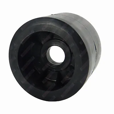 4  Diameter Boat Trailer Wobble Roller Smooth 26mm Bore 3  Wide Black Jet Ski • $6.50