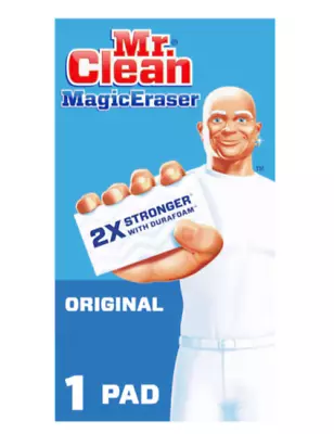 Mr. Clean Magic Eraser 2X Stronger Durafoam Microfiber Sponge Scrubber Cleaning • $2.39