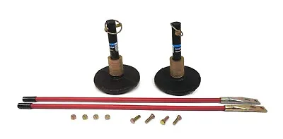 Buyers Products Snowplow Shoe Assemblies 1303200C & 27  Blade Guides 1308200 • $92.49