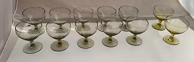 $79 • Buy 12 American Modern  Morgantown Russel Wright  3 1/4   X 2 7/8    Glasses