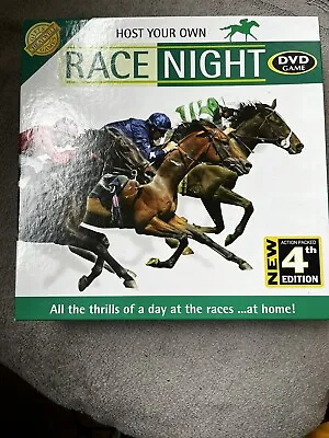 Host Your Own Race Night 4th Edition DVD Game Horse Racing Cheatwell Games NEW • £15
