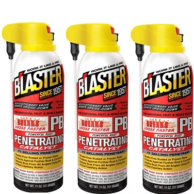 BLASTER CORPORATION 16-PB-DS Penetrating Catalyst Pro Straw 3 Pack UK Stock • £37.50