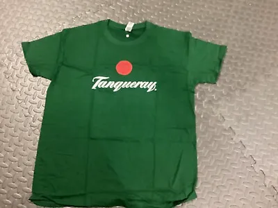£10 • Buy Tanqueray Green T Tee Shirt Sz L Gin 100% Cotton