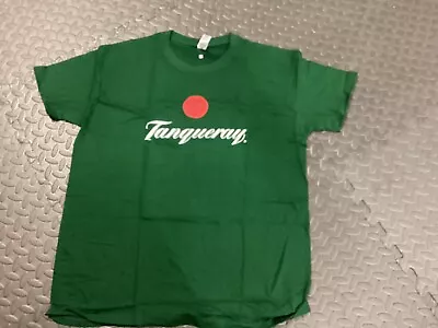 Tanqueray Green T Tee Shirt Sz S Gin 100% Cotton Gin • £10