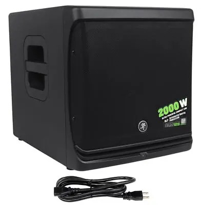 Mackie DLM12S 2000 Watt 12  Powered Subwoofer Sub For Church Sound Systems • $1149.99