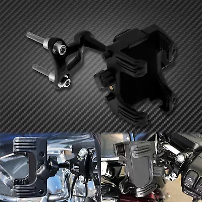 Handlebar Phone Carrier Mount W/ Bracket Kit Fit For Harley Sportster Touring • $43.64