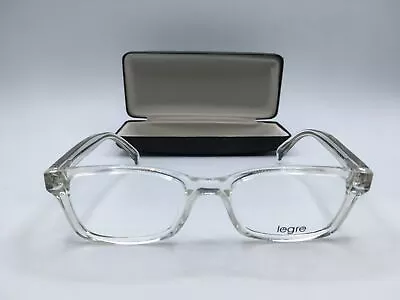 Legre LE102 Unisex Clear Frame Demo Lens Rectangular Eyeglasses 51MM • $67.49