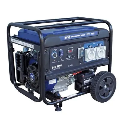 ITM 13HP 6.8KVA 5500W Petrol Construction Generator With Remote Start IP66 Rated • $2155