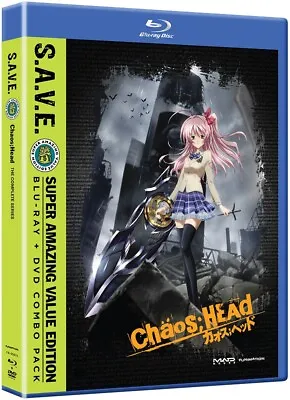 $14 • Buy Chaos Head: The Complete Series S.A.V.E. 4-Disc (Blu-ray&DVD)
