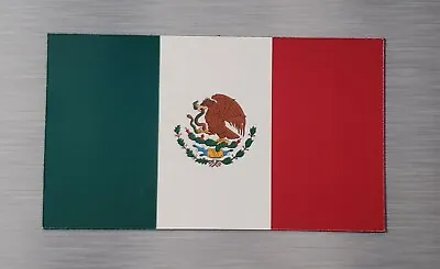 Flag Of Mexico Die Cut Glossy Fridge Magnet • $4.50