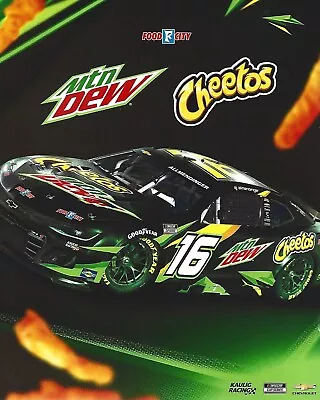 2024 Aj Allmendinger  Mtn Dew / Cheetos  #16 Nascar Cup Series Postcard • $2.99