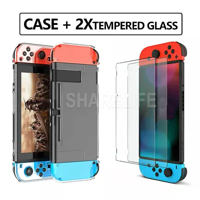 For Nintendo Switch Case Zuslab Slim Clear Soft Shockproof Protective Cover • $8.95