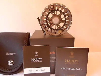 Hardy HBX 5/6 Fly Reel - NIB - Comes With SA Fly Line And C&F Design Fly Box. • $400