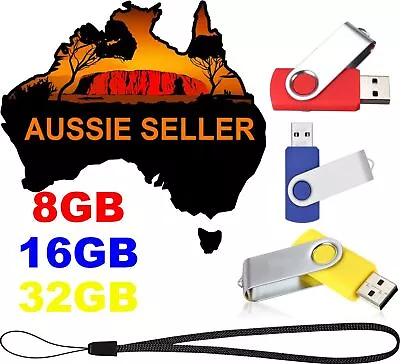 $6.35 • Buy USB Flash Drive Memory Stick Thumb Disk Storage Portable 8G 16G 32G 8 16 32 GB