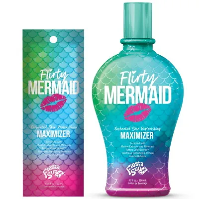 £4.50 • Buy FiestaSun Flirty Mermaid Skin Replenishing Maximiser Sunbed Tanning Lotion Cream