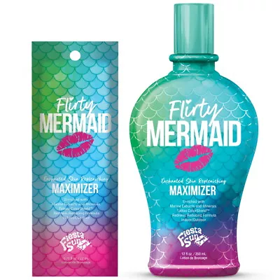 FiestaSun Flirty Mermaid Skin Replenishing Maximiser Sunbed Tanning Lotion Cream • £4.50