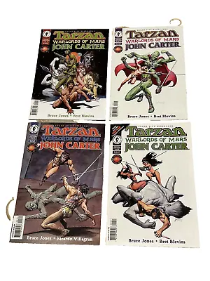 DARK HORSE COMICS: TARZAN Warlords Of Mars JOHN CARTER #1-4 NM+ 1996 • $25.99