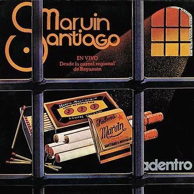 MARVIN SANTIAGO - Adentro - CD - MEGA RARE Vivo Desde La Carcel Regional Bayamon • $129.95