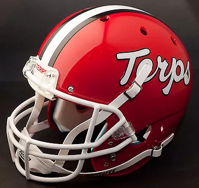 MARYLAND TERRAPINS 1991 Schutt AiR XP Authentic GAMEDAY Football Helmet • $329.99